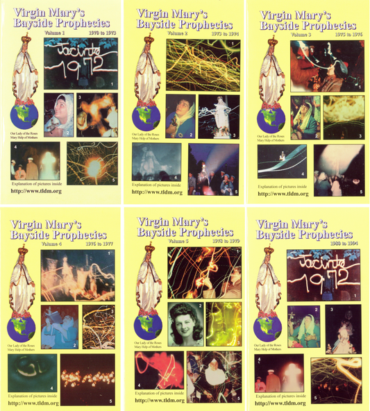 Virgin Mary's Bayside Prophecies  - 6 paperback book set