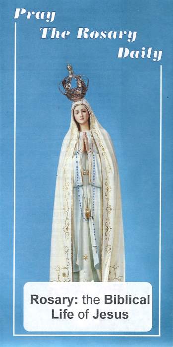 Pray the Rosary Daily Leaflet