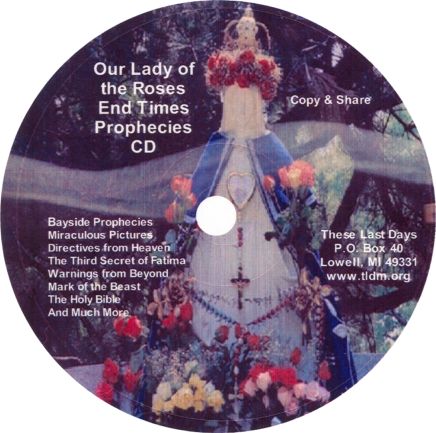 Our Lady of the Roses End Times Prophecies CD