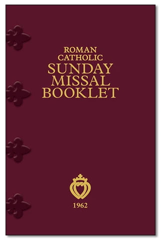 Roman Catholic Sunday Missal Booklet